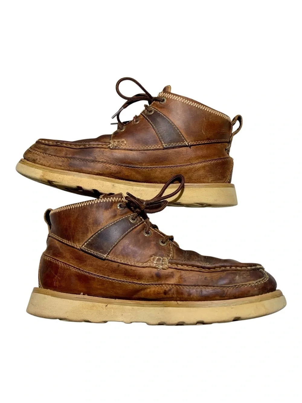 Men's Twisted X #MCA007 Leather Wedge Chukka Boots Size 7.5